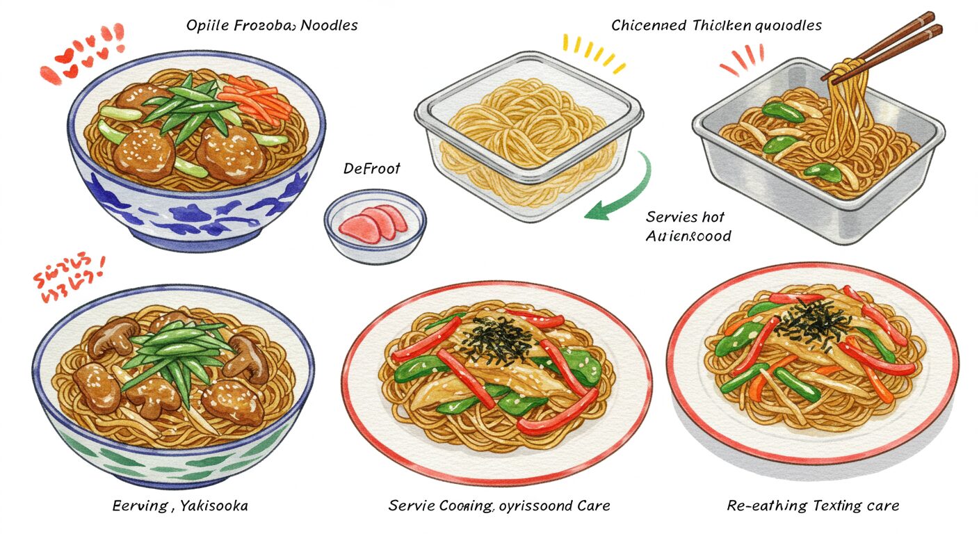 マルハニチロの冷凍あんかけ焼きそばの特徴と魅力