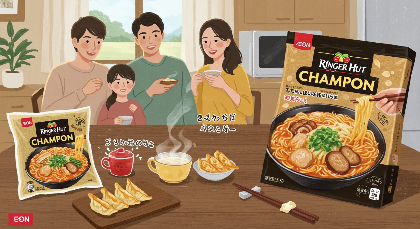 リンガーハット店舗での冷凍商品購入とイオンとの違い