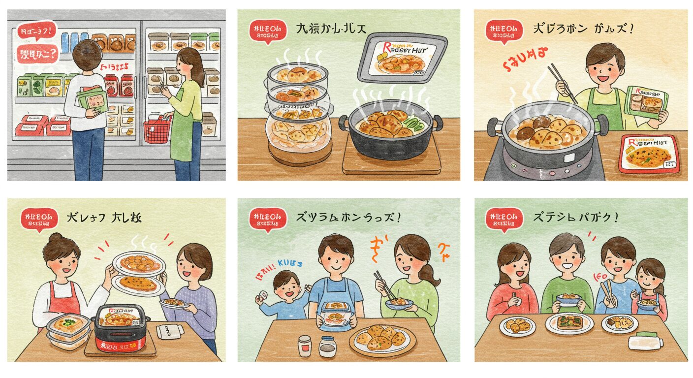 イオンで購入できるリンガーハットの冷凍ちゃんぽんの特徴