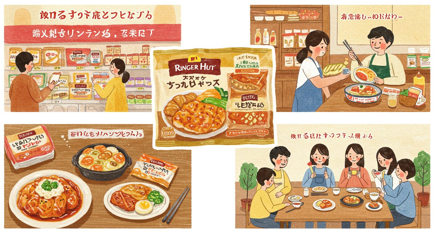 リンガーハットのテイクアウトと冷凍食品の違いを徹底比較