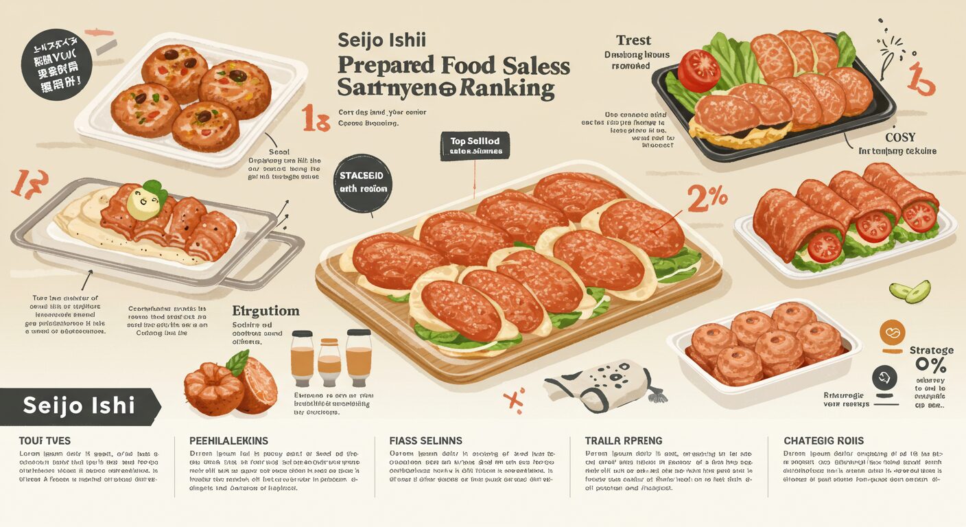 成城石井の惣菜売上ランキング：注目のトップ10商品