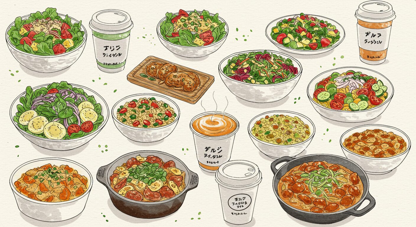 カップサラダ人気：健康志向に応える売れ筋商品