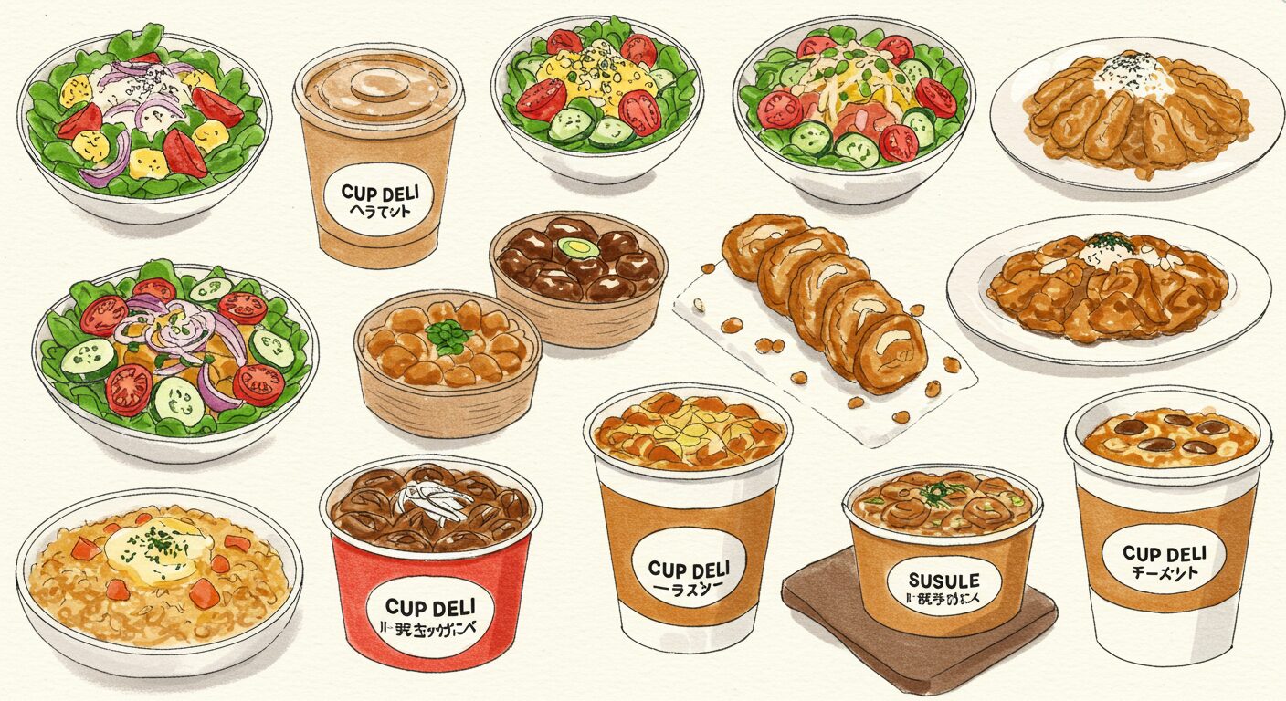 チルド惣菜：カップデリの冷蔵保存のメリットと注意点