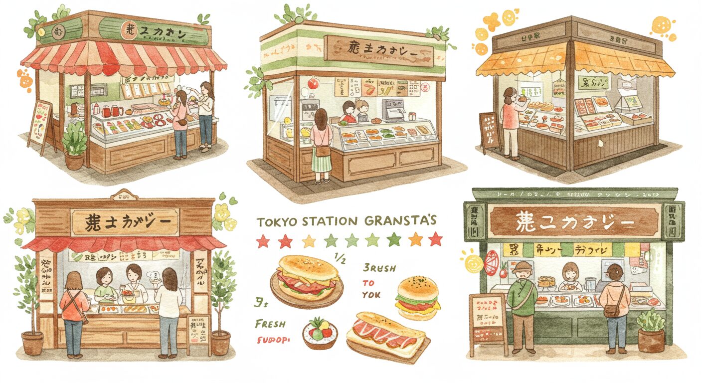 東京駅グランスタの惣菜ランキング：人気の秘密と最新トレンド