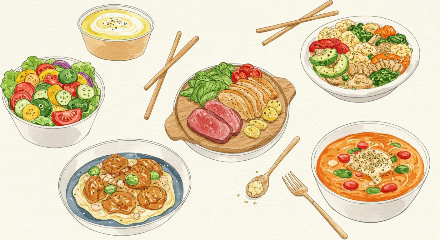 おすすめのパン類と惣菜との組み合わせ