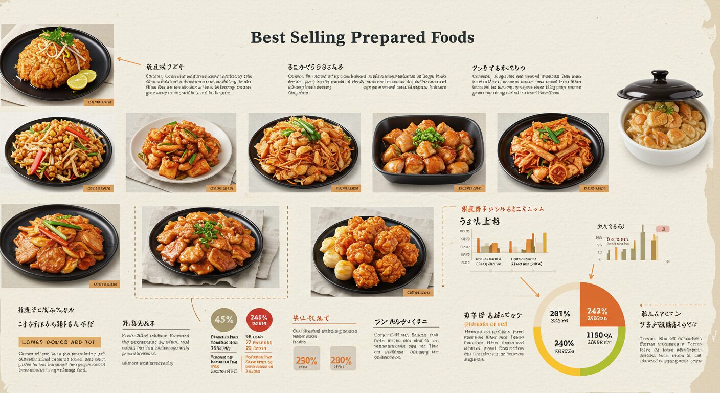 最新の惣菜ランキング：人気トップ商品をチェック