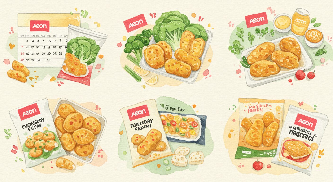 お得な日カレンダーで冷凍食品の買い時を計画