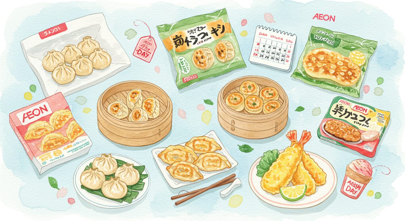 10日5パーセントオフで冷凍食品をまとめ買い