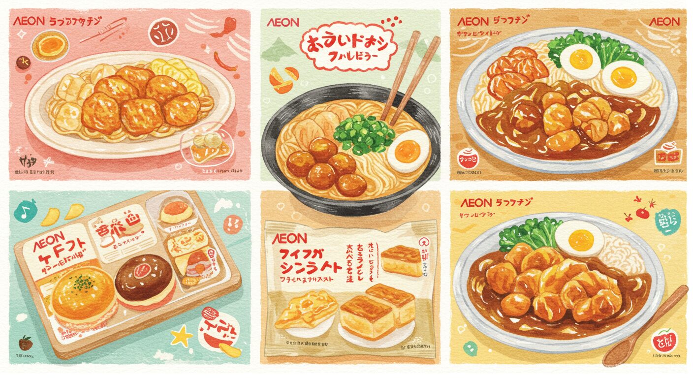 イオン冷凍食品の安い日を活用したまとめ