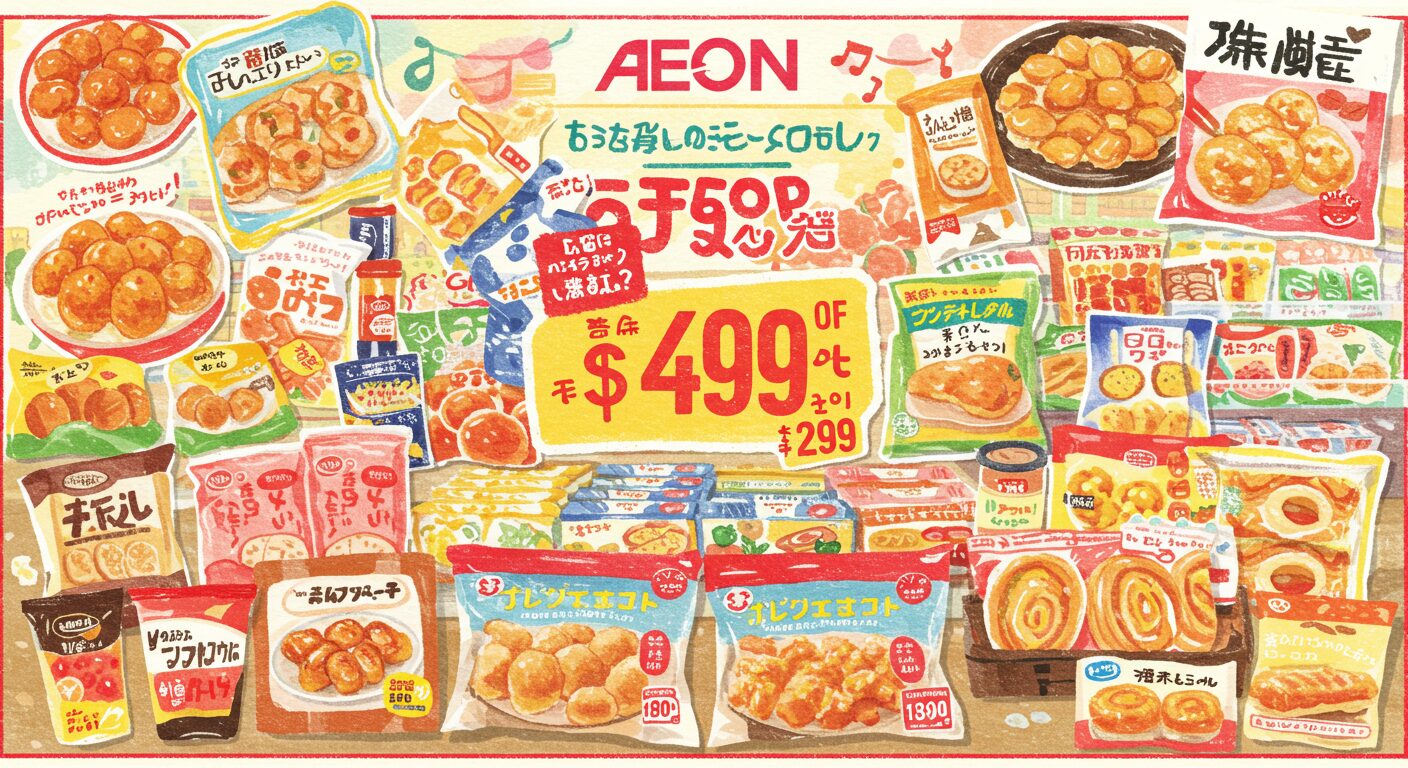 １日割引を活用して冷凍食品をさらにお買い得に