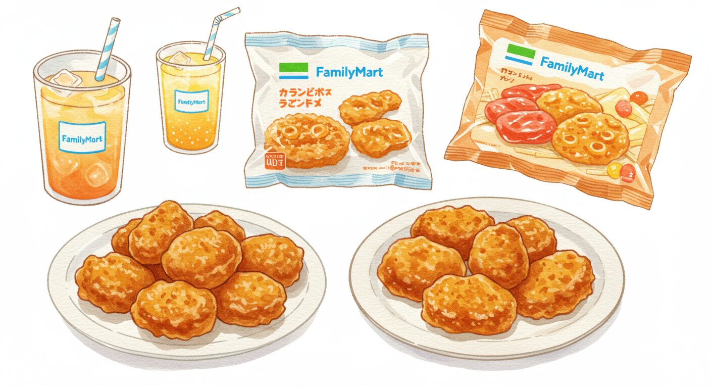 ファミマ冷凍食品の麺類を上手に選んで、温まる一食を味わう