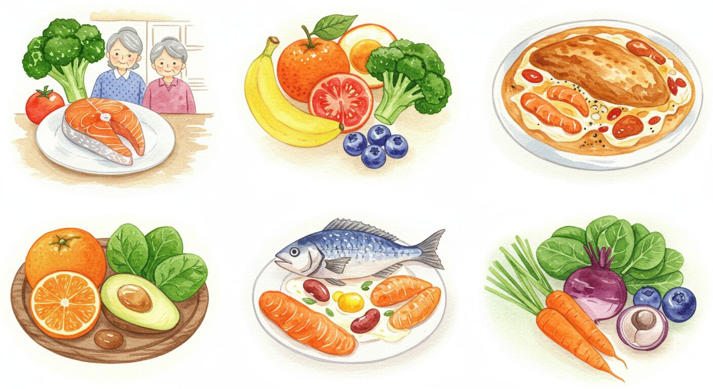 高齢者の一週間の献立で楽に実践する食事プラン