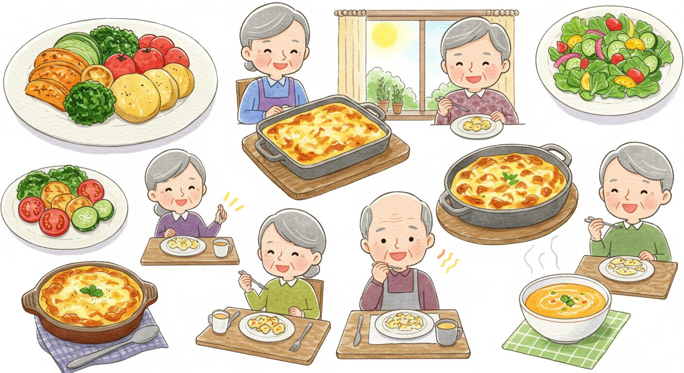 冷凍保存で長持ち！高齢者向け作り置きのテクニック