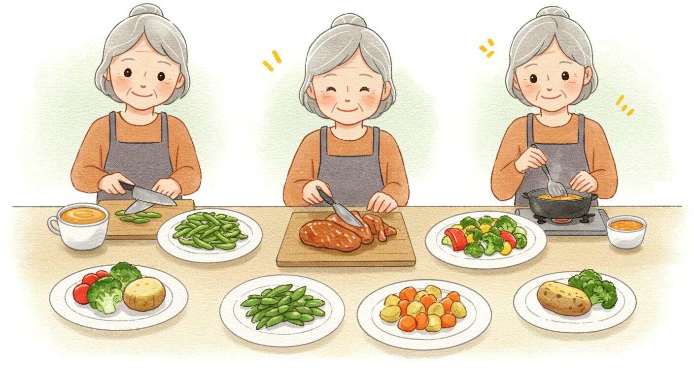 親に届ける作り置きおかずの準備と送り方のポイント