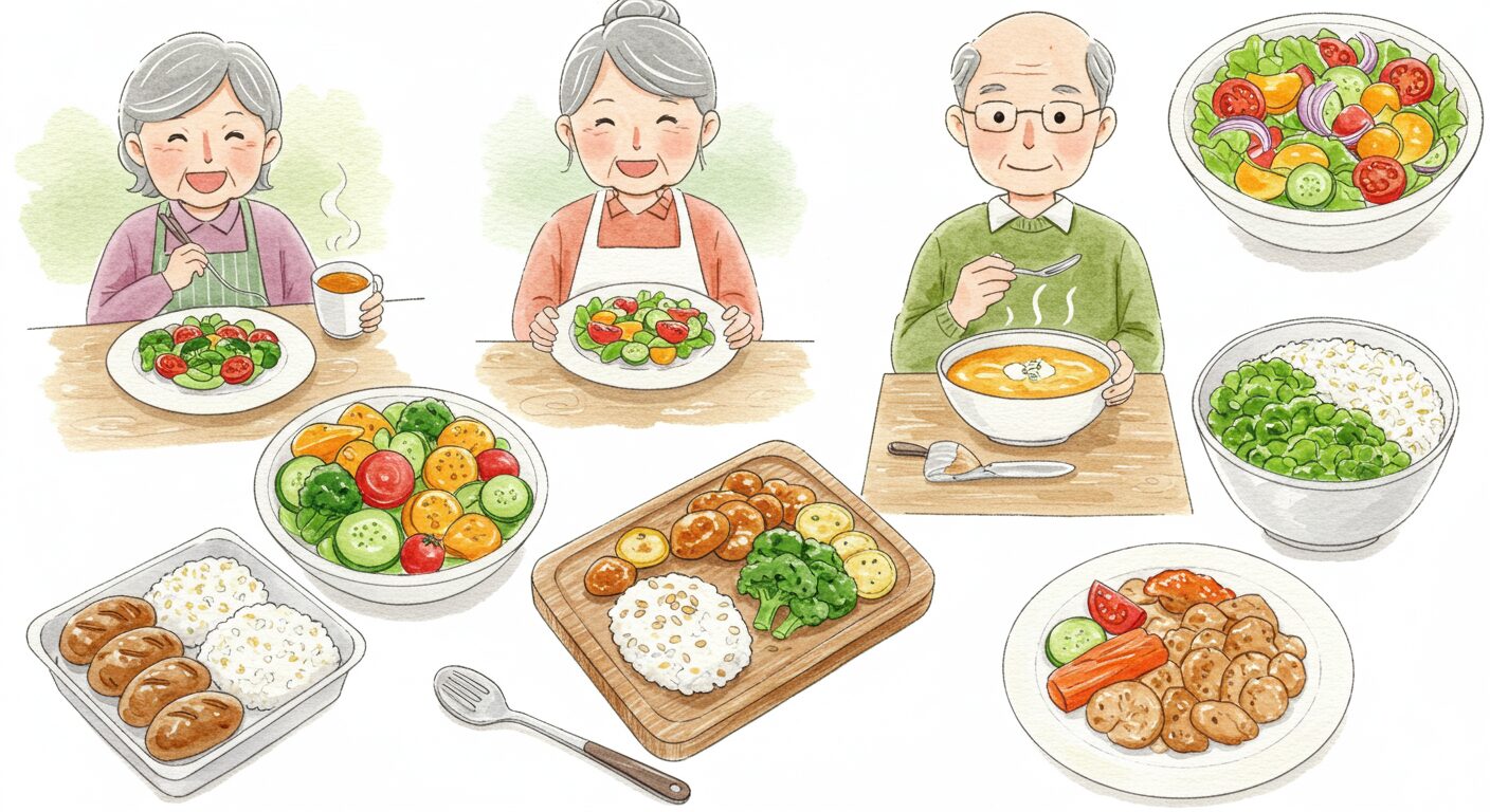 簡単で栄養満点！高齢者向けおかずレシピのポイント