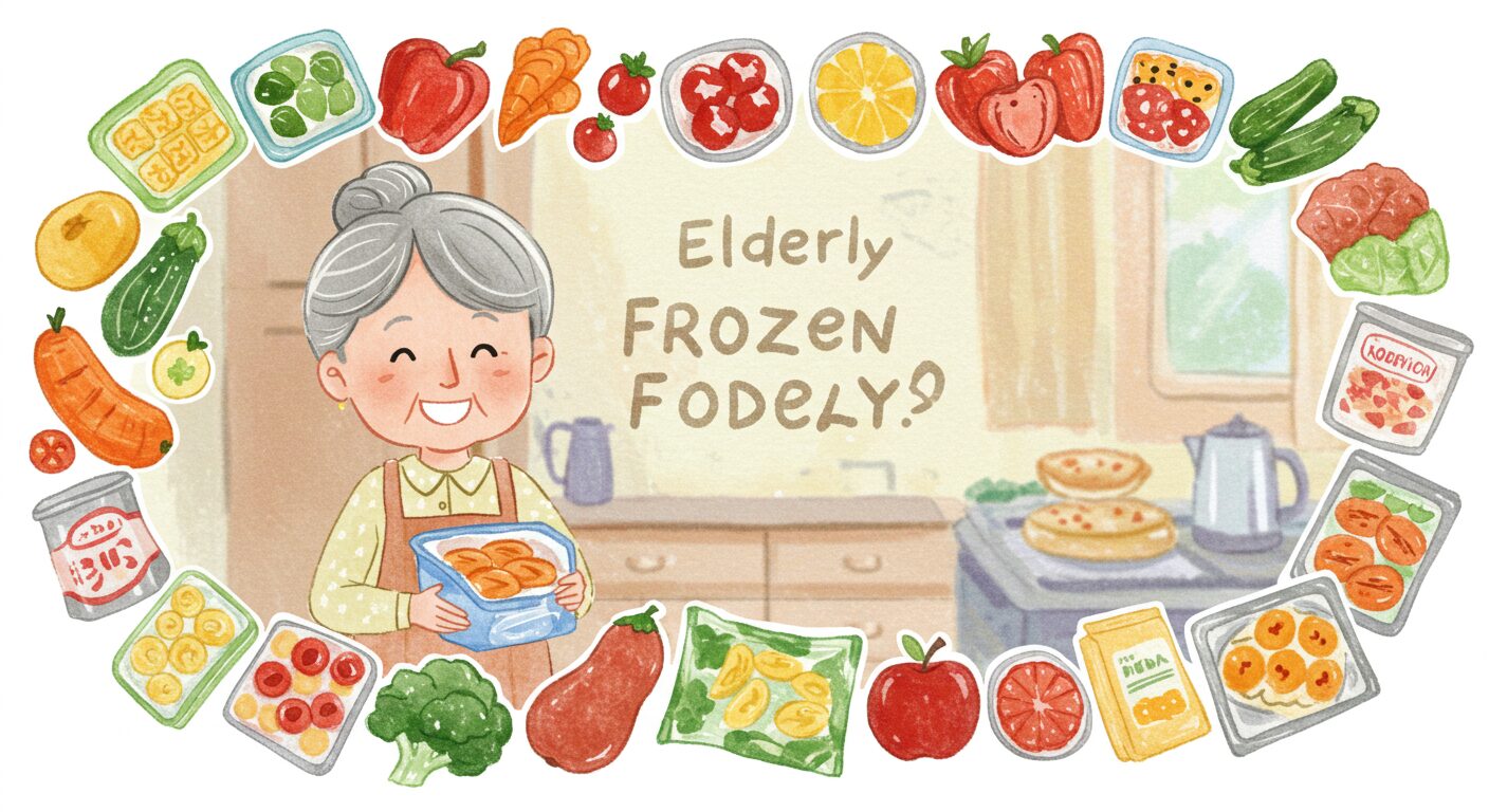 高齢者の方にぴったりの冷凍食品をおすすめ！毎日の食卓を楽しく豊かにする活用術