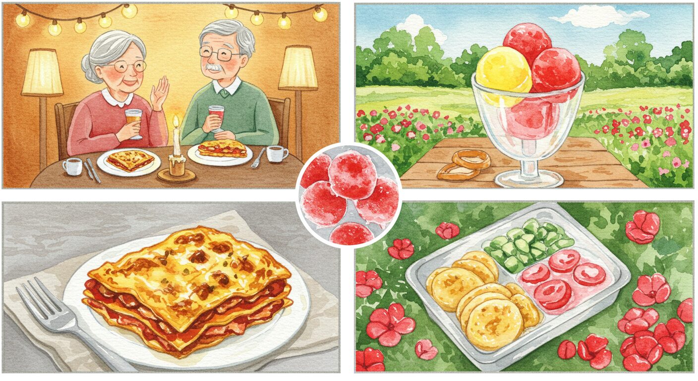 ウェルネスダイニングの冷凍弁当で高齢者の食事を支える