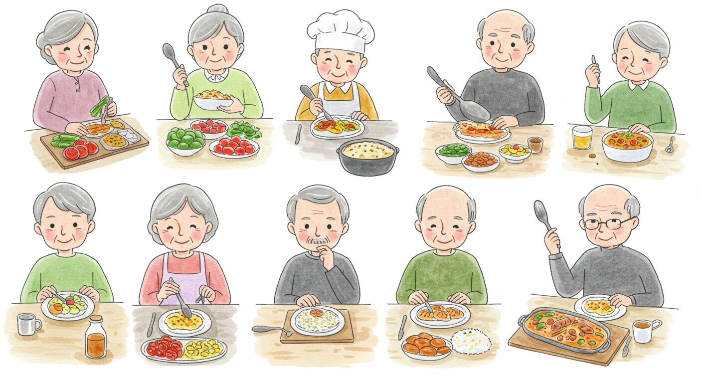 食べやすさを重視した高齢者向け食事レシピのポイント