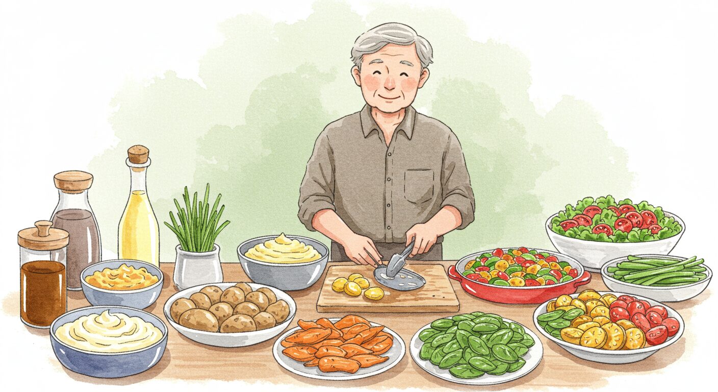 高齢者向け常備菜で毎日の食卓を豊かに