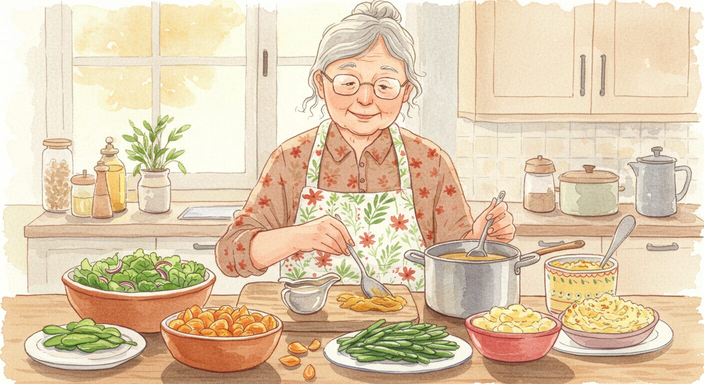 高齢者の毎日を支える作り置きおかずを簡単に楽しむ