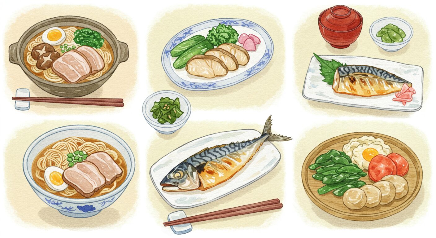 主菜を軸にした献立の作り方