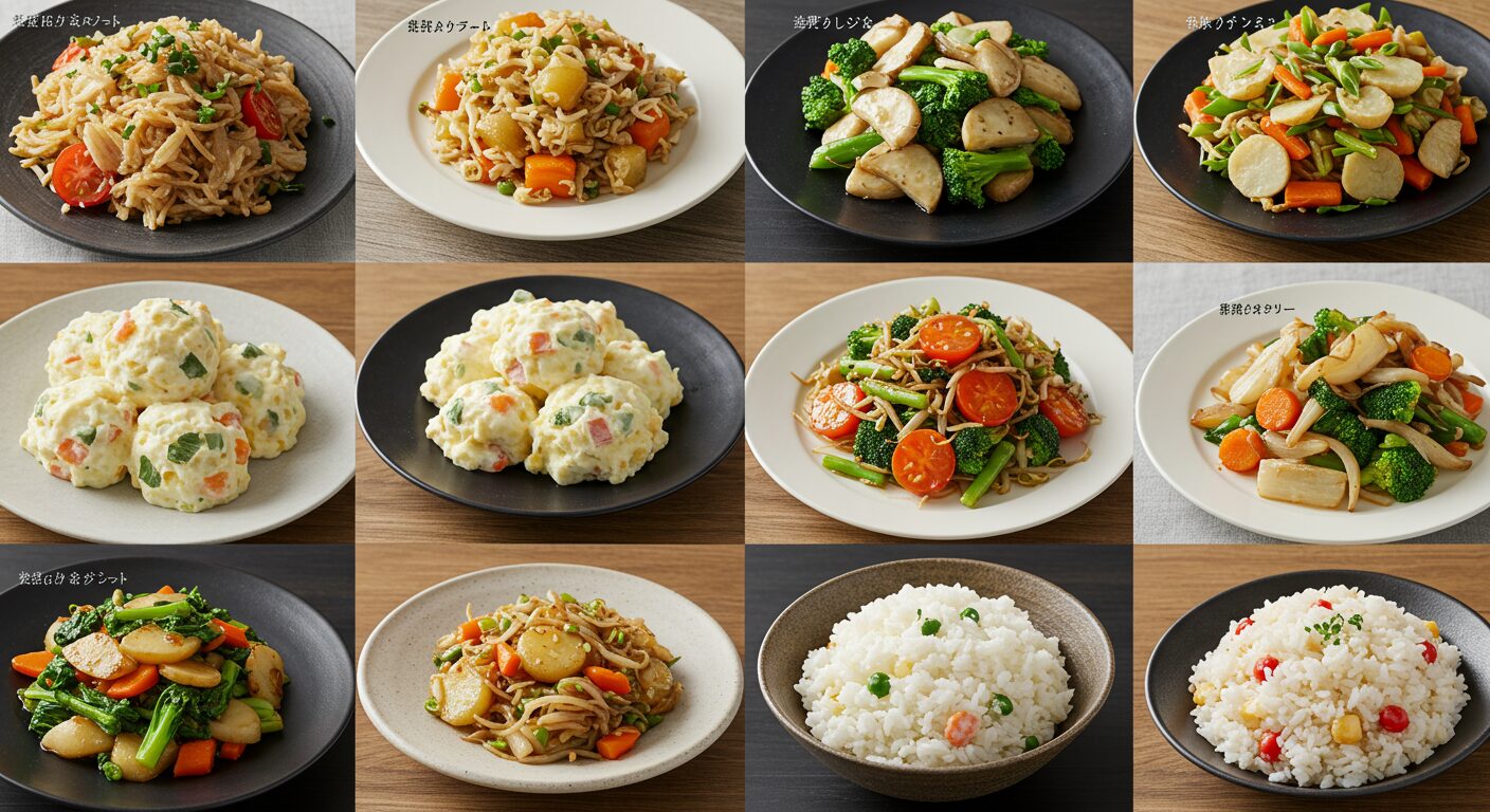 冷凍食品のおかず一覧を把握する