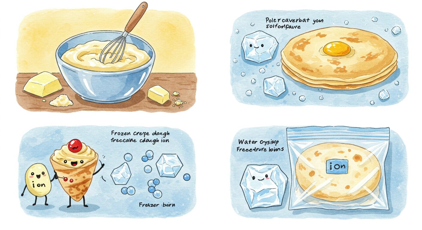 カルディの冷凍クレープ生地で広がるおしゃれな味わい