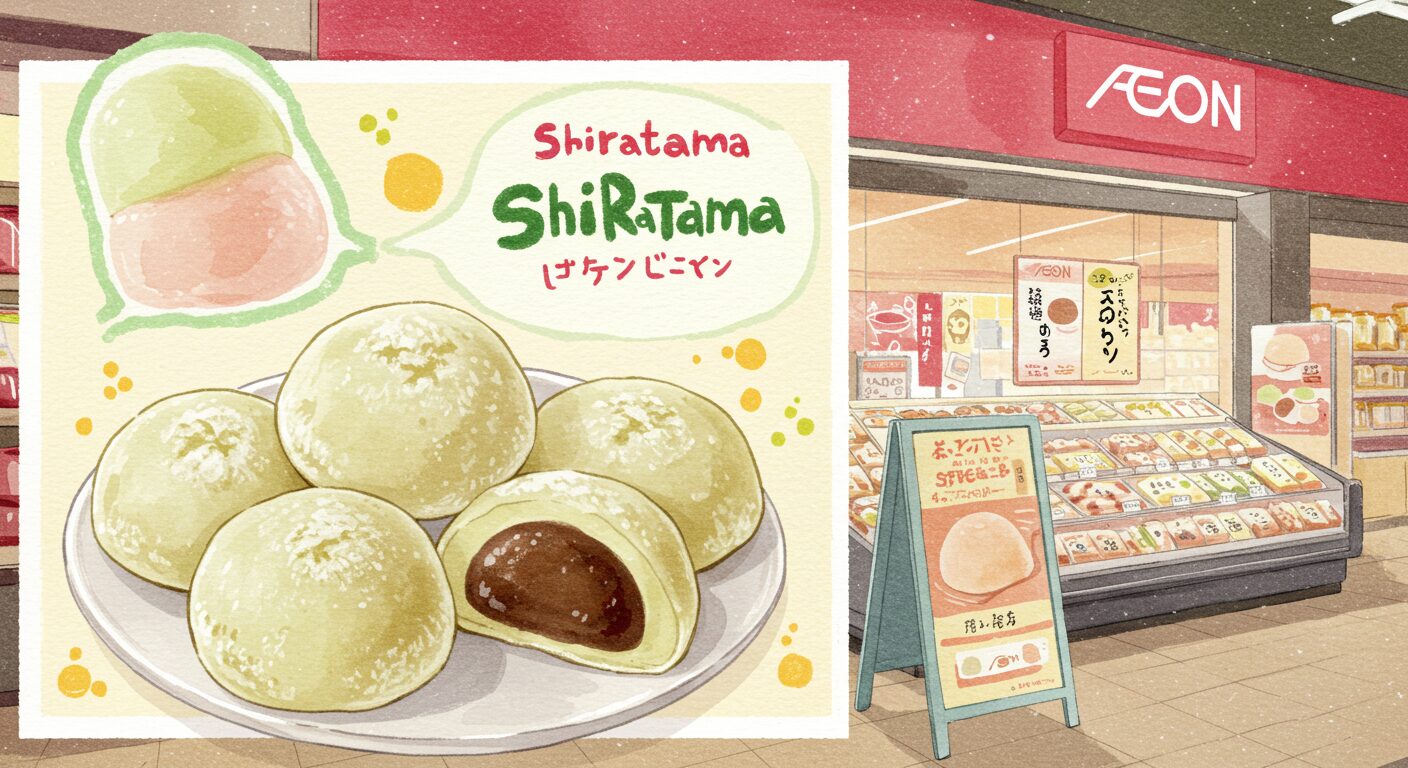 イオンで購入した冷凍白玉の基本的な作り方をマスター