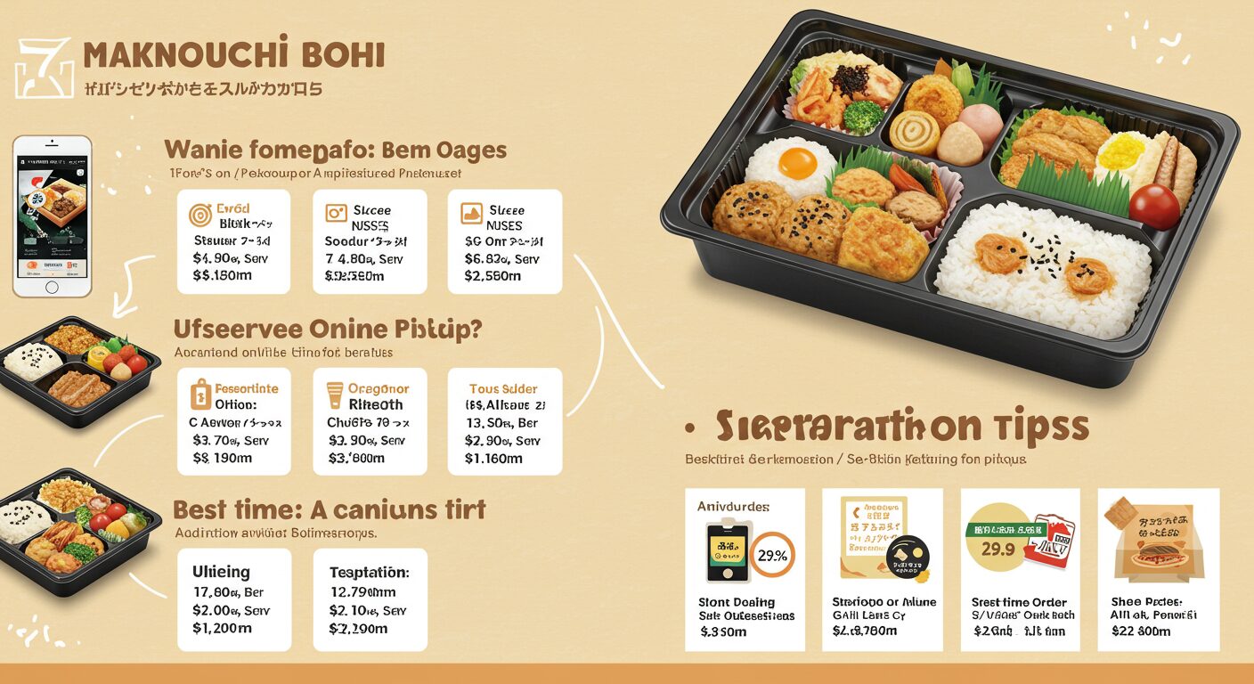 弁当（新作）のトレンドと幕の内弁当
