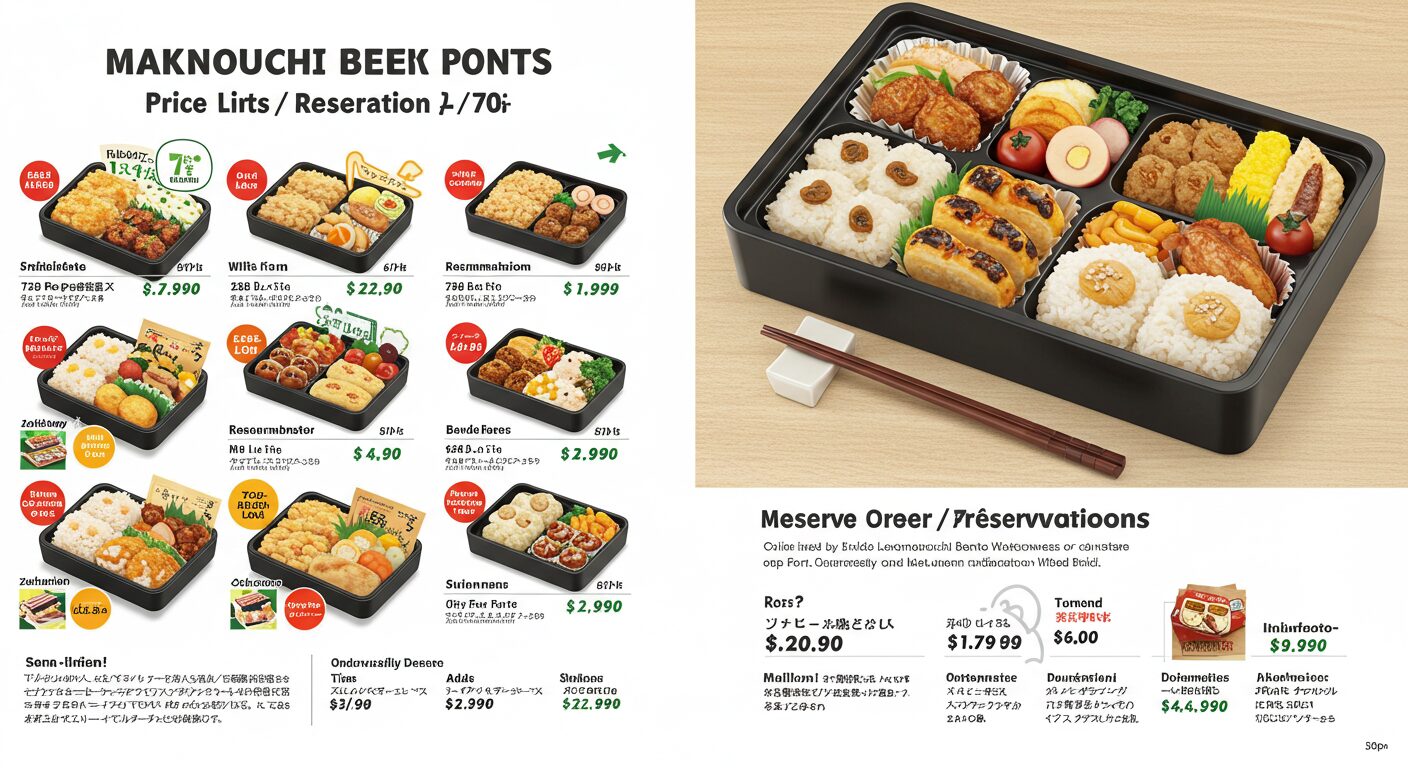 弁当フェアとランキングで注目の幕の内弁当
