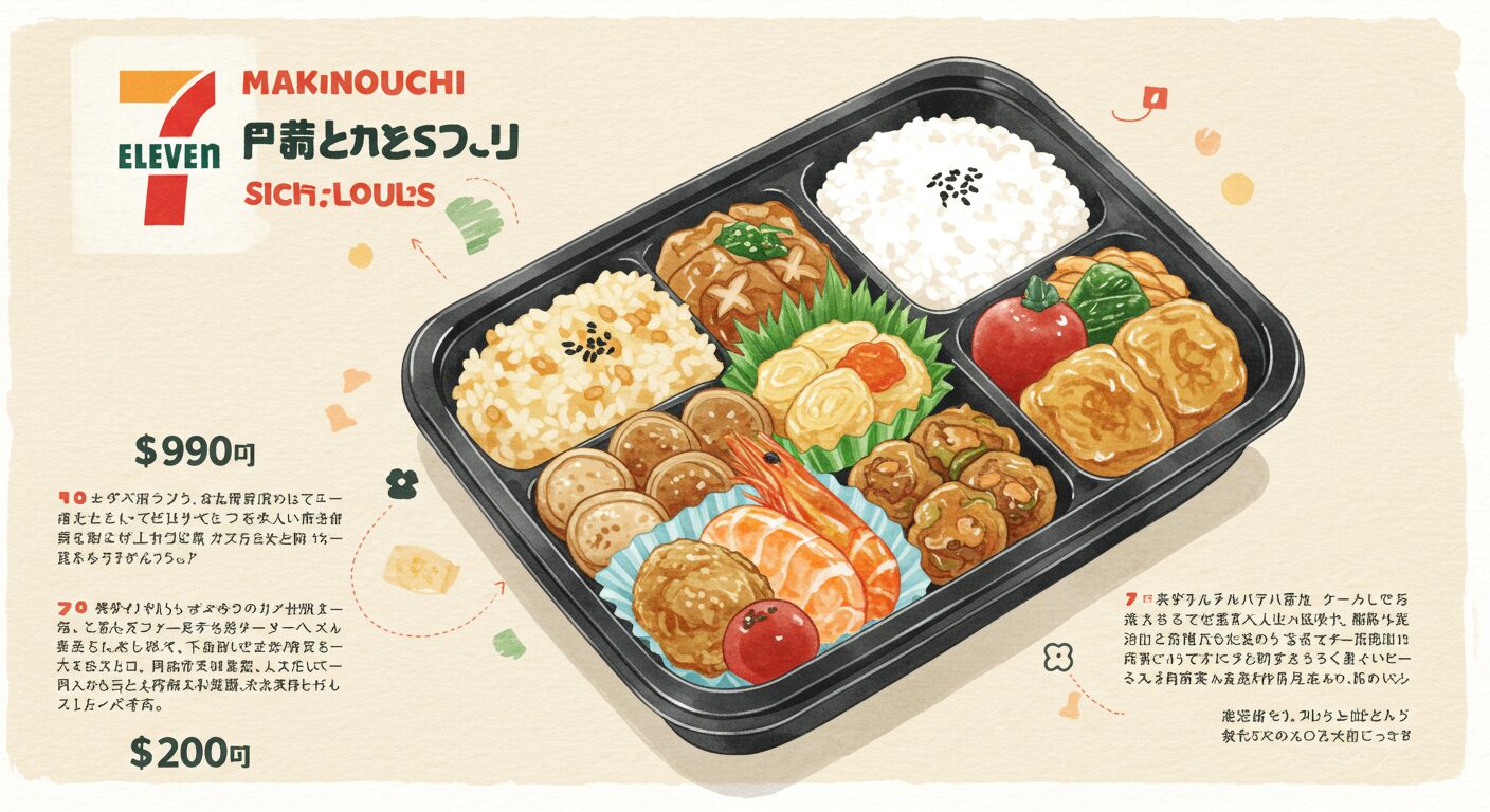 セブンイレブンの幕の内弁当の値段と魅力を徹底解説