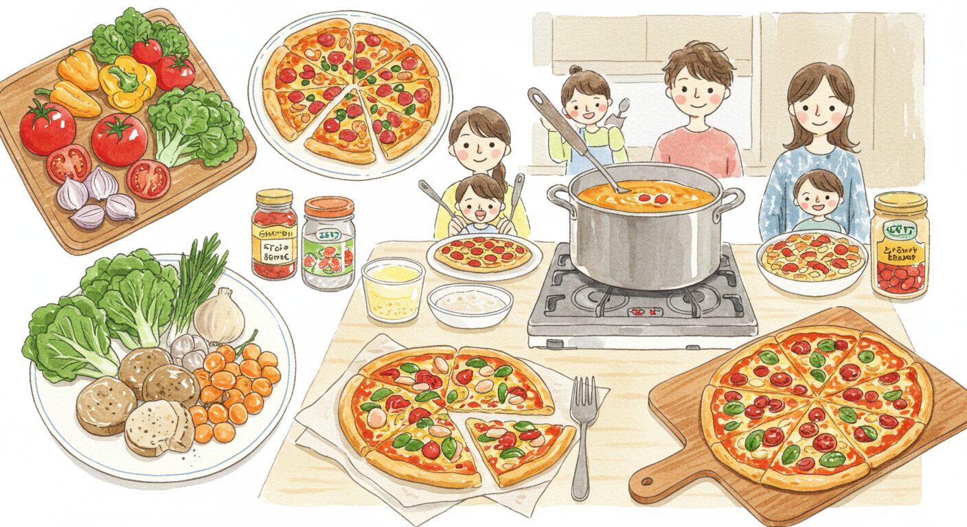 手抜きしたいときの夕飯についてまとめます。