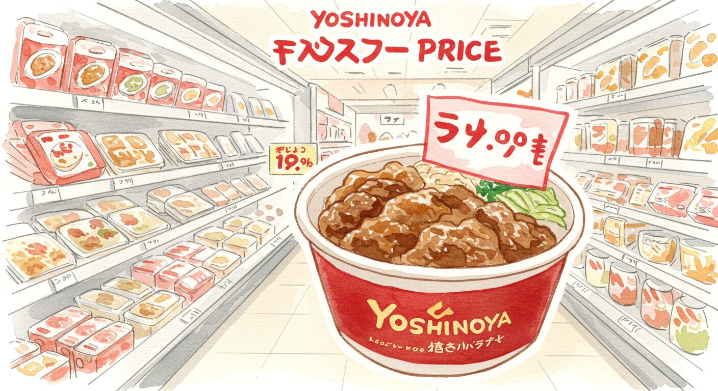イオンで吉野家の冷凍を安く手に入れて楽しむ値段ガイド